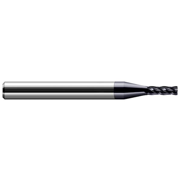 Miniature End Mill - 3 Flute - Corner Radius
